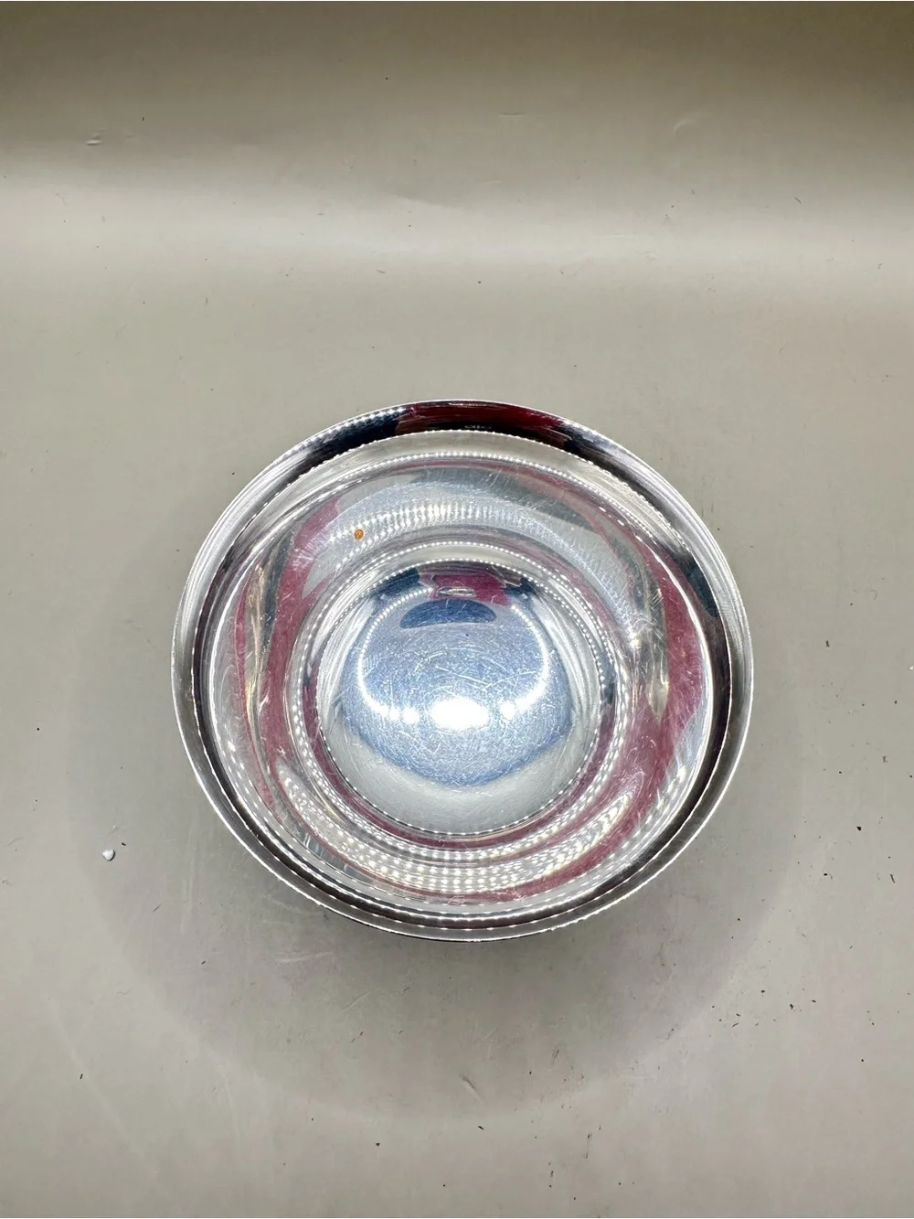 Vintage Paul Revere Reproduction Silverplate Footed Bowl 4